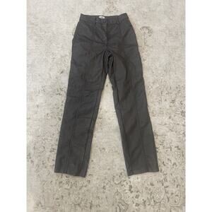 Wilfred Aritzia‎ Melina Pants Womens Gray Faux Leather High Waisted Size 2